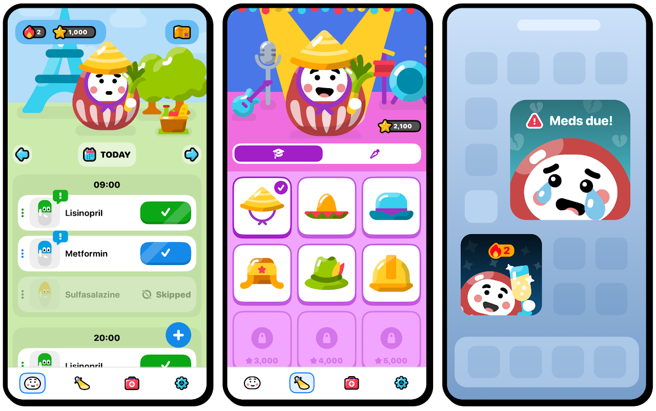 Pill Buddy App Screenshots